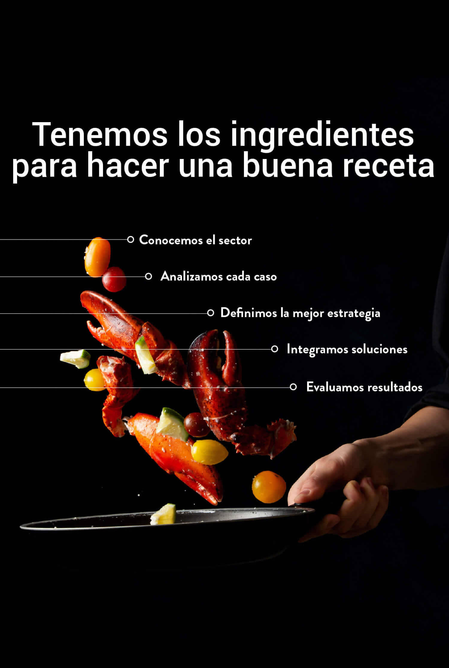 Tenemos los ingredientes para hacer una buena receta